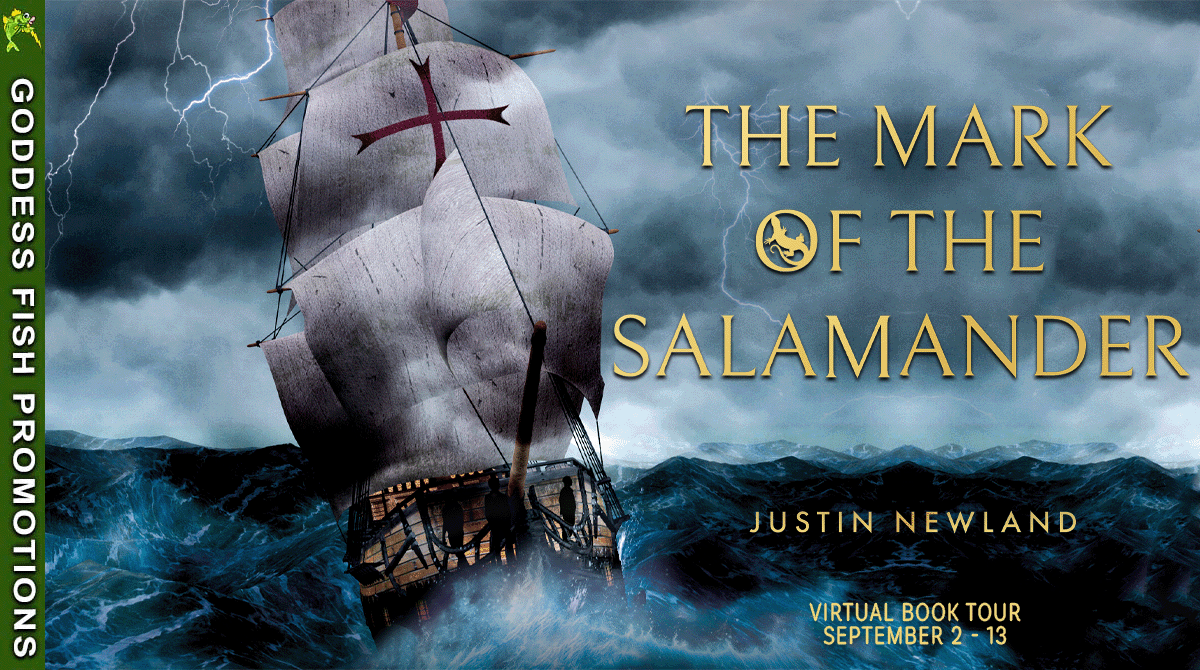 Author Guest Post with Justin Newland: The Mark of the Salamander